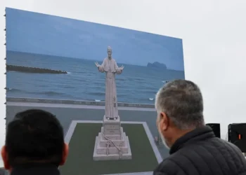 El papa León XIV tendrá en Perú una estatua de 14 metros de altura, la más grande del mundo en su honor