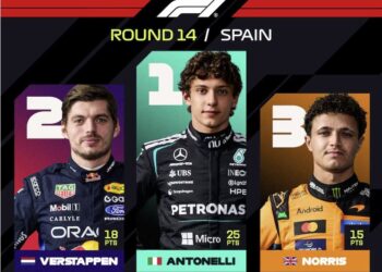 Andrea Kimi Antonelli gana el Gran Premio de España de 2026