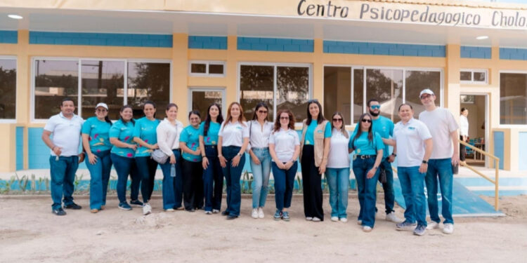Fundación FEIH y la empresa hondureña de plásticos PLIHSA inauguran el Centro Pedagógico Gerardo Sabat en Choloma, Cortés