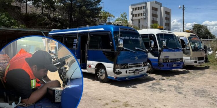 ¡A esperar resultados! Gobierno instala GPS y botón de pánico a un grupo de buses urbanos