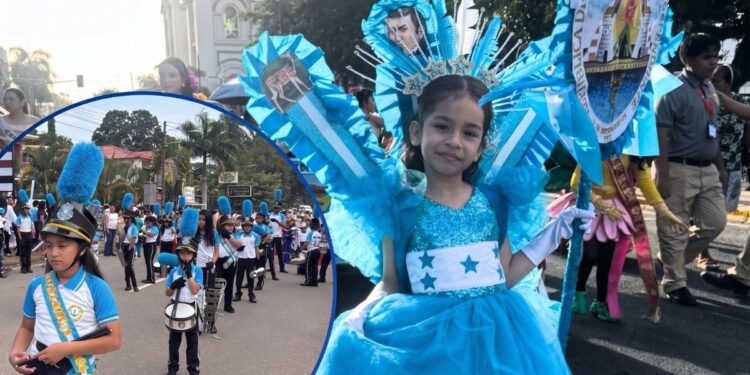 ¡Con fervor y orgullo patrio! Las calles se visten de azul turquesa celebrando los 205 años de Independencia