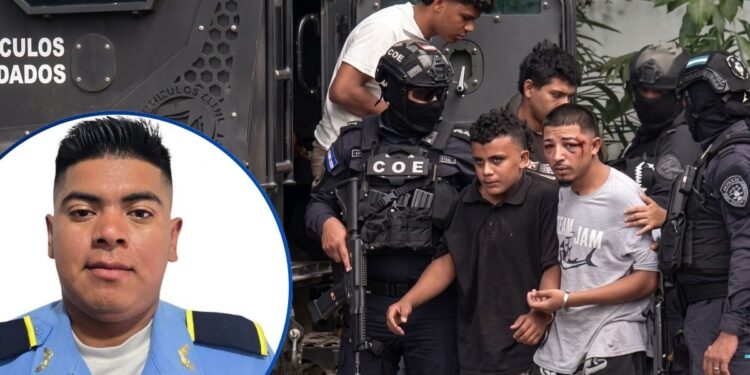 ¡En redada! Atrapan a pandilleros vinculados a muerte de policía en SPS