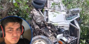¡Desgracia! Muere chofer de volqueta cargada de arena tras volcar en Ocotepeque