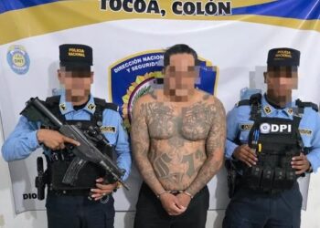 Cae presunto integrante de la MS-13 con cargamento de droga durante operativo en Sonaguera, Colón