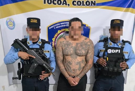 Cae presunto integrante de la MS-13 con cargamento de droga durante operativo en Sonaguera, Colón