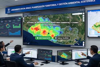El Salvador oficializa el SIMACC, una plataforma ambiental con IA para monitorear el cambio climático