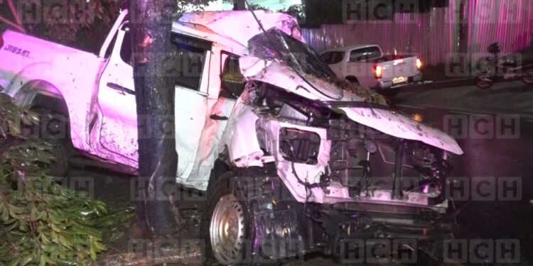 Hombre muere en brutal accidente de tránsito en el Anillo Periférico Móvil Emergencia TGU