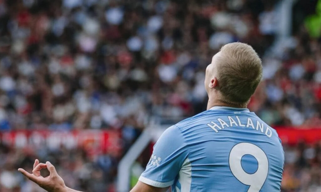 Indignación en Inglaterra por un error en el gol de Haaland