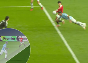 Indignación en Inglaterra por un error en el gol de Haaland