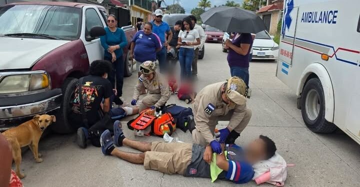 ¡Zozobra en El Parnaso! Percance en Siguatepeque deja dos personas lesionadas