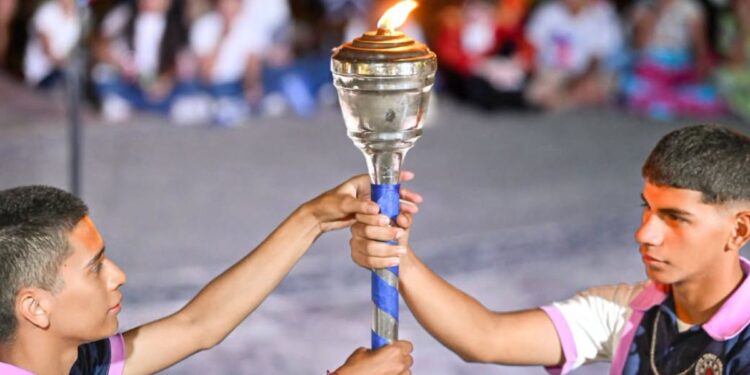 La Antorcha Centroamericana de la Paz recorre el territorio hondureño