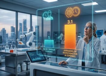 ¡La IA ya trabaja más que los humanos! OpenAI revela que sus agentes realizan 3.1 jornadas de investigación por cada día de un científico