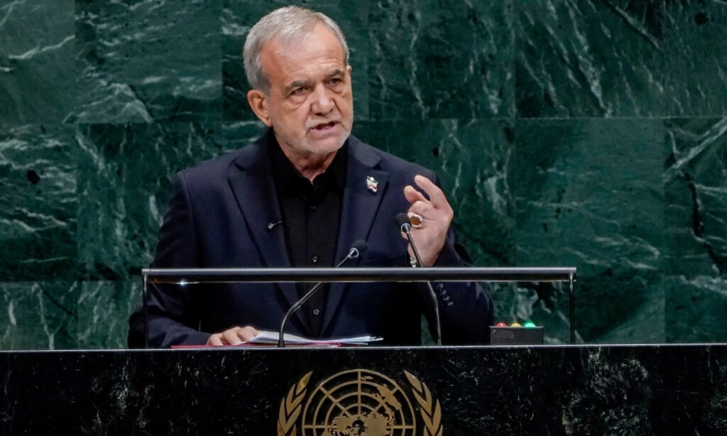 Pezeshkian defiende programa nuclear de Irán ante la ONU