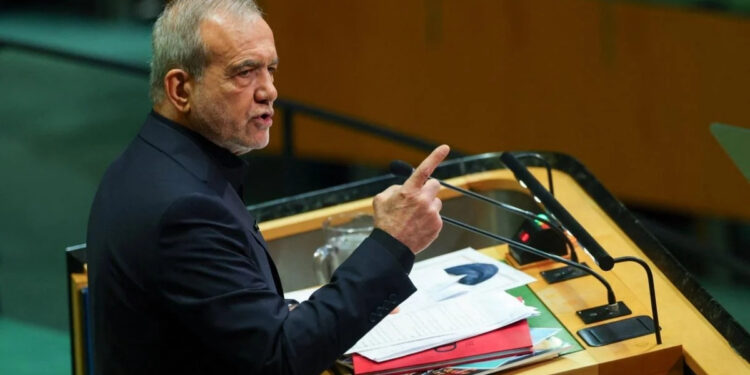 Pezeshkian defiende programa nuclear de Irán ante la ONU