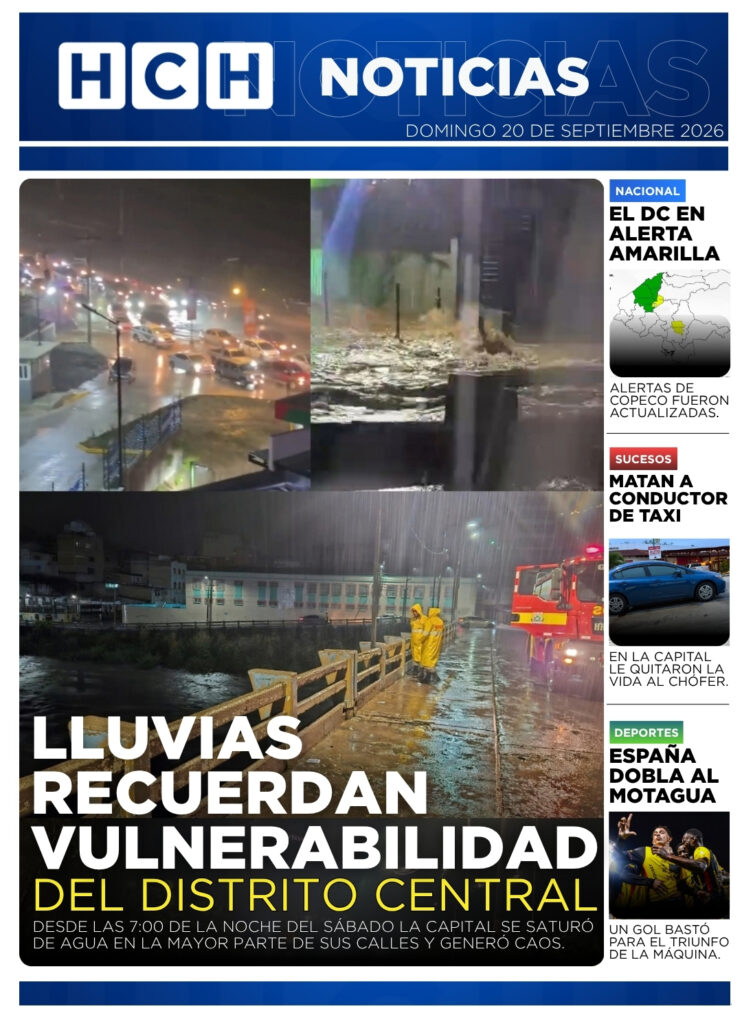 Portada HCH domingo 20 de septiembre 2026