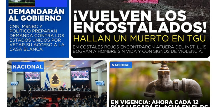 Portada HCH lunes 21 de septiembre 2026 Edición Matutino
