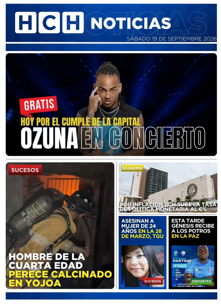 Portada HCH sábado 19 de septiembre 2026
