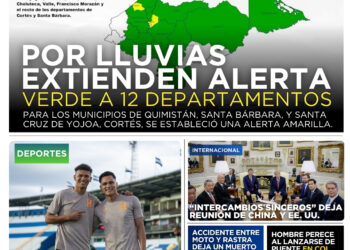 Portada HCH viernes 25 de septiembre 2026 Edición Matutina