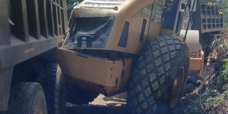 ¡Tragedia laboral! Hombre pierde la vida en accidente con aplanadora en San Manuel, Cortés