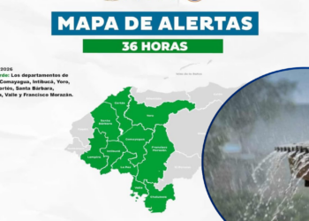 COPECO amplía alerta verde a 10 departamentos y mantiene vigilancia en el Distrito Central por lluvias