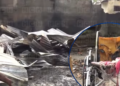 ¡Milagro en medio del fuego! Rescatan a señora en silla de ruedas tras voraz incendio en su vivienda en SPS