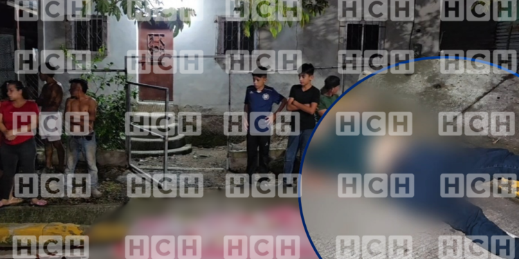 ¡Lluvia de balas! Hombre muere tras ser atacado a balazos frente a su casa en San Nicolas, Copán