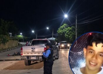¡Lo llegaron a traer los “amigos”! Y cuando se mató lo dejaron solo, familia de Luis Tinoco, joven motociclista que murió accidentado en Danlí