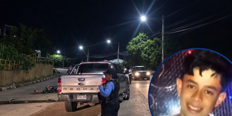 ¡Lo llegaron a traer los “amigos”! Y cuando se mató lo dejaron solo, familia de Luis Tinoco, joven motociclista que murió accidentado en Danlí