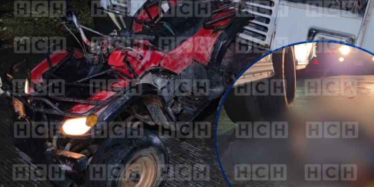 ¡Tragedia en Santa Bárbara! Anciano muere tras ser embestido por un autobús mientras conducía una cuatrimoto