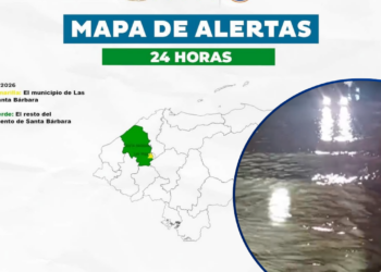 ¡Alerta por lluvias! COPECO eleva vigilancia en Santa Bárbara ante inundaciones y crecida de ríos