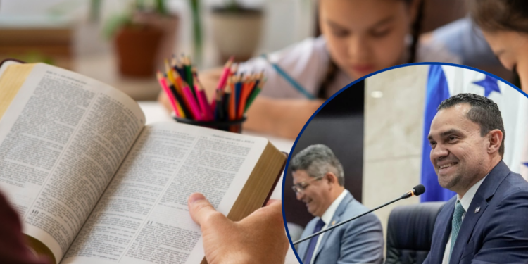 ¡La Biblia llegaría a las aulas! Tomás Zambrano propone Plan Nacional de Lectura en escuelas y colegios de Honduras