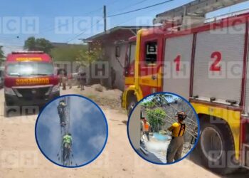 ¡QDDG! Tragedia en barrio Lourdes de Comayagua: Dos hombres perdieron la vida mientras realizaban su trabajo