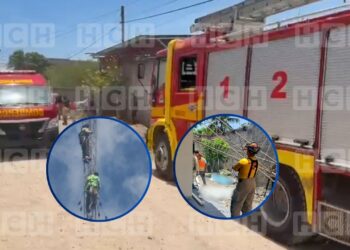 ¡QDDG! Tragedia en barrio Lourdes de Comayagua: Dos hombres perdieron la vida mientras realizaban su trabajo
