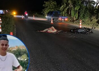 ¡Tragedia en La Colorada! Motociclista pierde la vida en peligrosa zona sin iluminación en El Progreso,Yoro