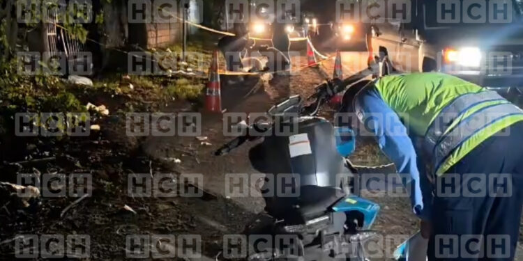 Venía de ver a la 'Máquina' Motociclista perece tras despiste en Villanueva Móvil Emergencia SPS