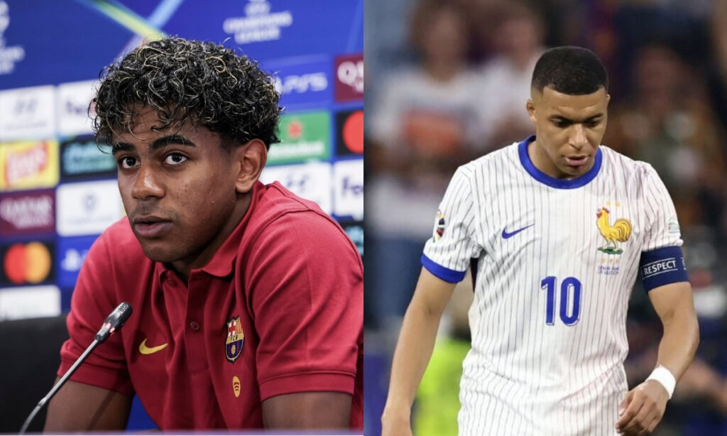 Yamal le responde a Dembélé