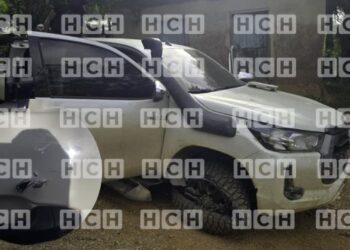 Criminales dejaron tirados dos vehículos tras enfrentarse con las Fuerzas Armadas en aldea Icoteas, Limón, Colón