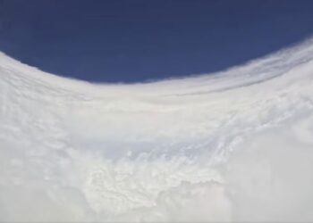Huracán Polo: avión cazahuracanes muestra impresionantes imágenes dentro del ojo del ciclón