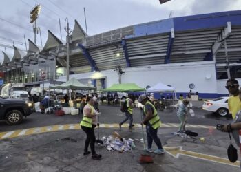 AMDC deja la capital completamente limpia tras las celebraciones por los 205 años de independencia