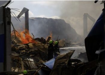 Rusia bombardeó la sede del Servicio de Inteligencia de Ucrania en Kiev: al menos cinco heridos