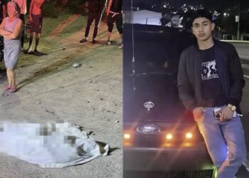 Un joven identificado “Caballito” era la persona que murió en un accidente la noche de ayer en Santa Rosa de Copán