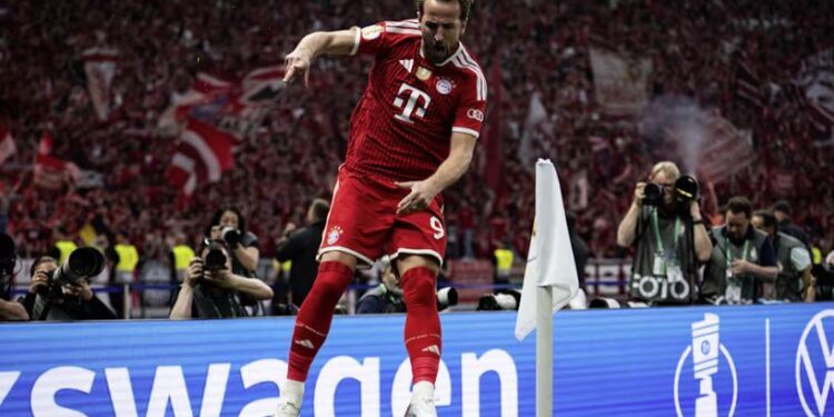 ¡100 goles en la Bundesliga! Harry Kane hace historia