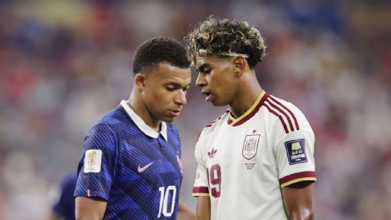 Kylian Mbappé y Lamine Yamal se enfrentan en uno de los duelos más ajustados por el Balón de Oro