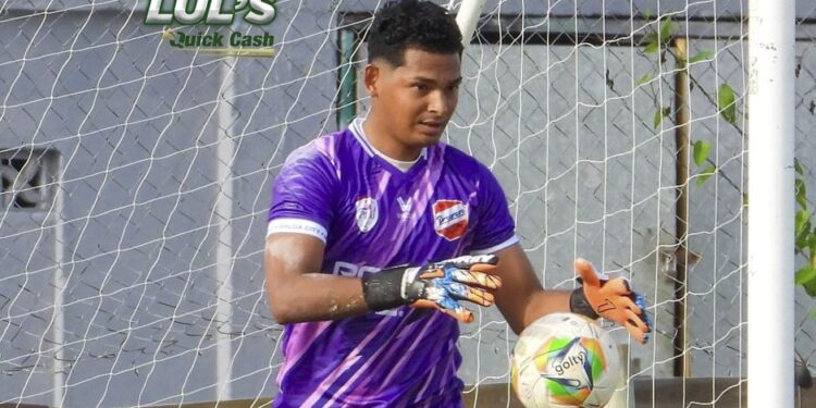 Arquero hondureño Ricardo Majano fue seleccionado como el portero del mes de la Premier League de Belice