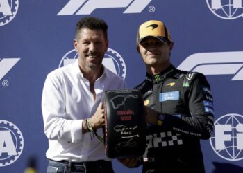 El rol central que tuvo el Cholo Simeone tras la clasificación de la Fórmula 1 en el Gran Premio de España
