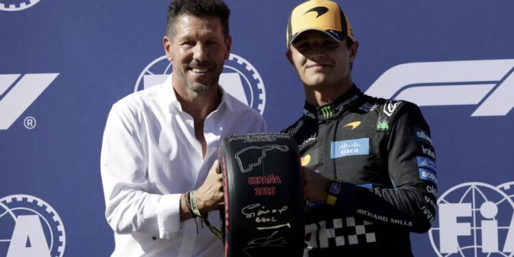 El rol central que tuvo el Cholo Simeone tras la clasificación de la Fórmula 1 en el Gran Premio de España