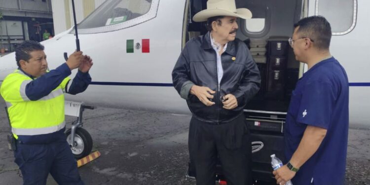 El Constructor de victorias ya se encuentra en territorio mexicano para continuar su tratamiento médico