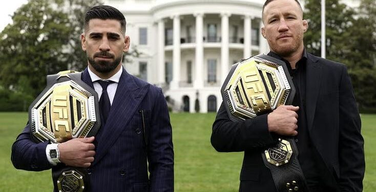 Ilia Topuria y su equipo parecen enfocados en una sola pelea, la revancha contra Justin Gaethje