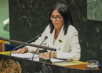 Delcy Rodríguez dice en la Asamblea de la ONU que en Venezuela habrá elecciones