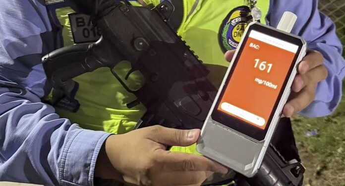 Unos 50 conductores fueron “topados” por manejar bolos este fin de semana en San Pedro Sula